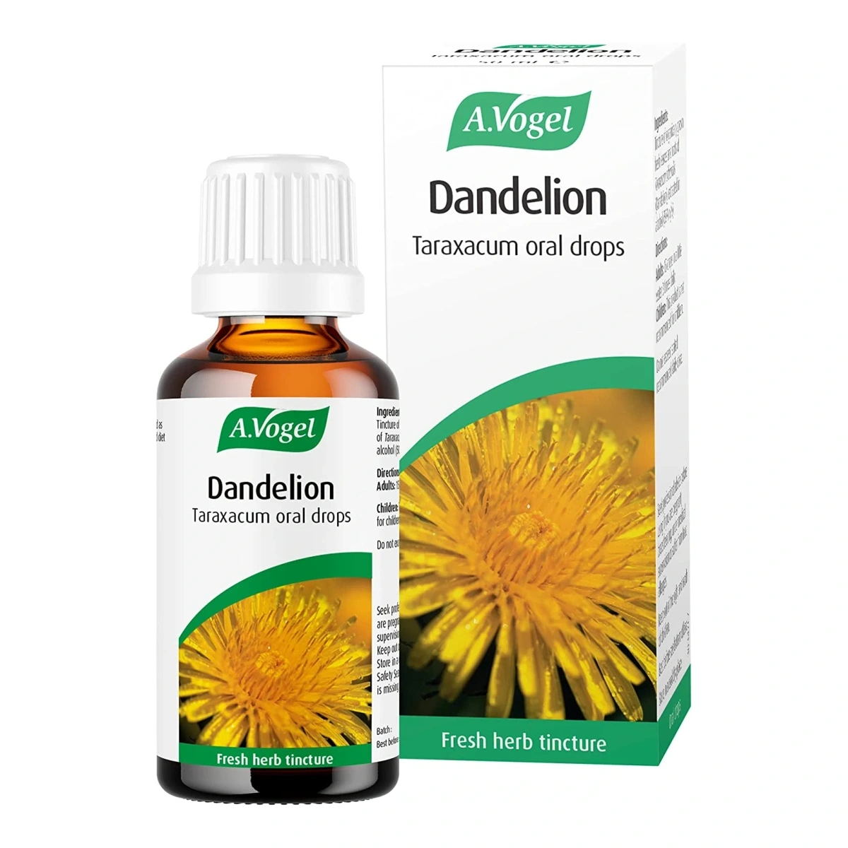 Dandelion Taraxacum oral droops