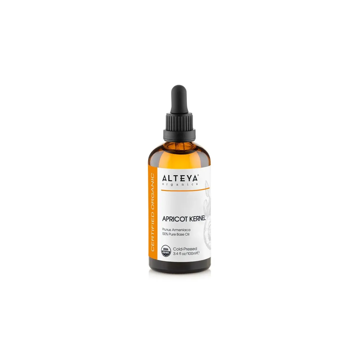 Apricot Kernel (Prunus Armenica) 100% Oganic Carrier Oil - Cold Pressed