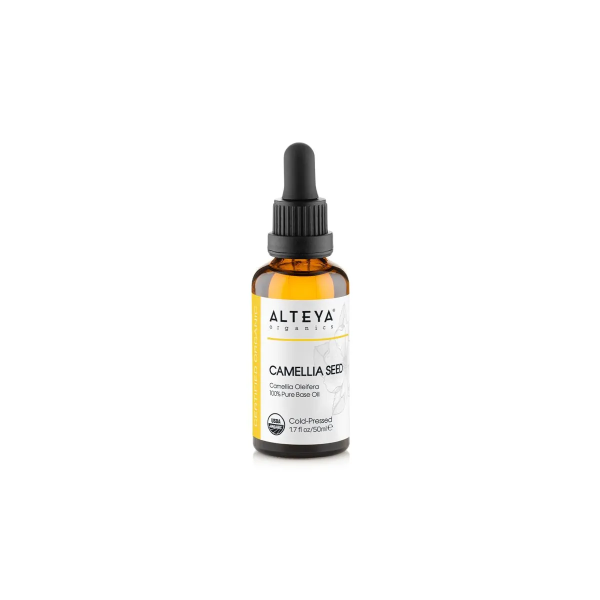 Camellia Seed (Camellia Oleifera) 100% Oganic Carrier Oil - Cold Pressed