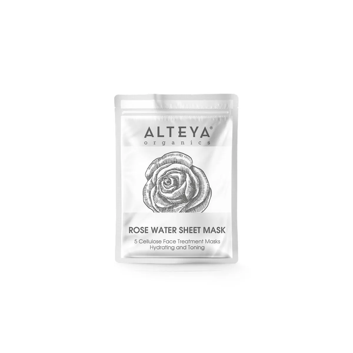 Cellulose Face Masks (5 sheets) - For Rose Water Application