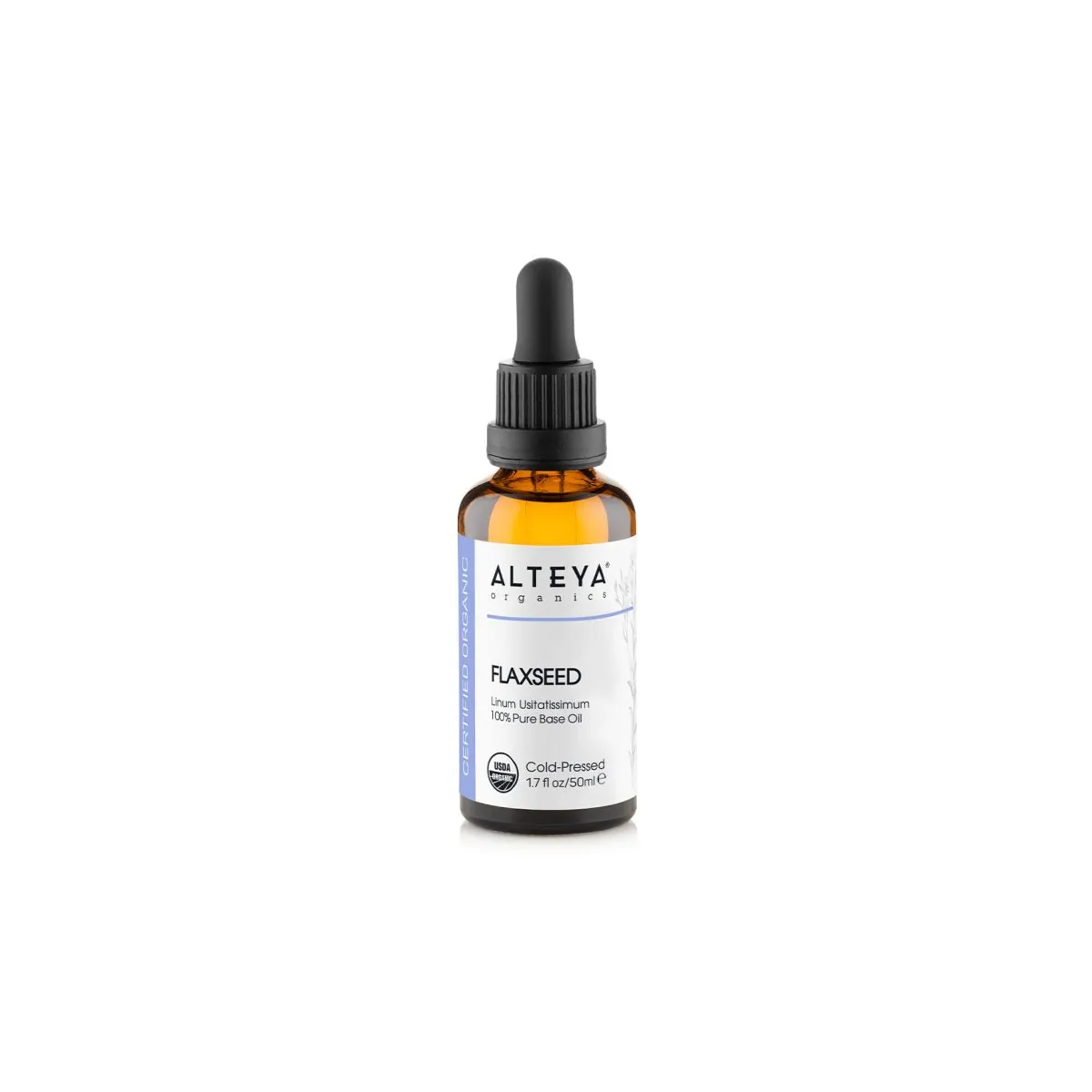 Flaxseed (Linum Usitatissimum) 100% Organic Carrier Oil - Cold Pressed