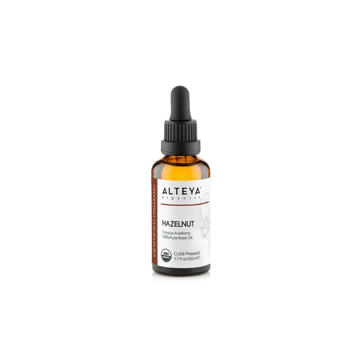 Hazelnut (Corylus Avellana) 100% Organic Carrier Oil - Cold Pressed