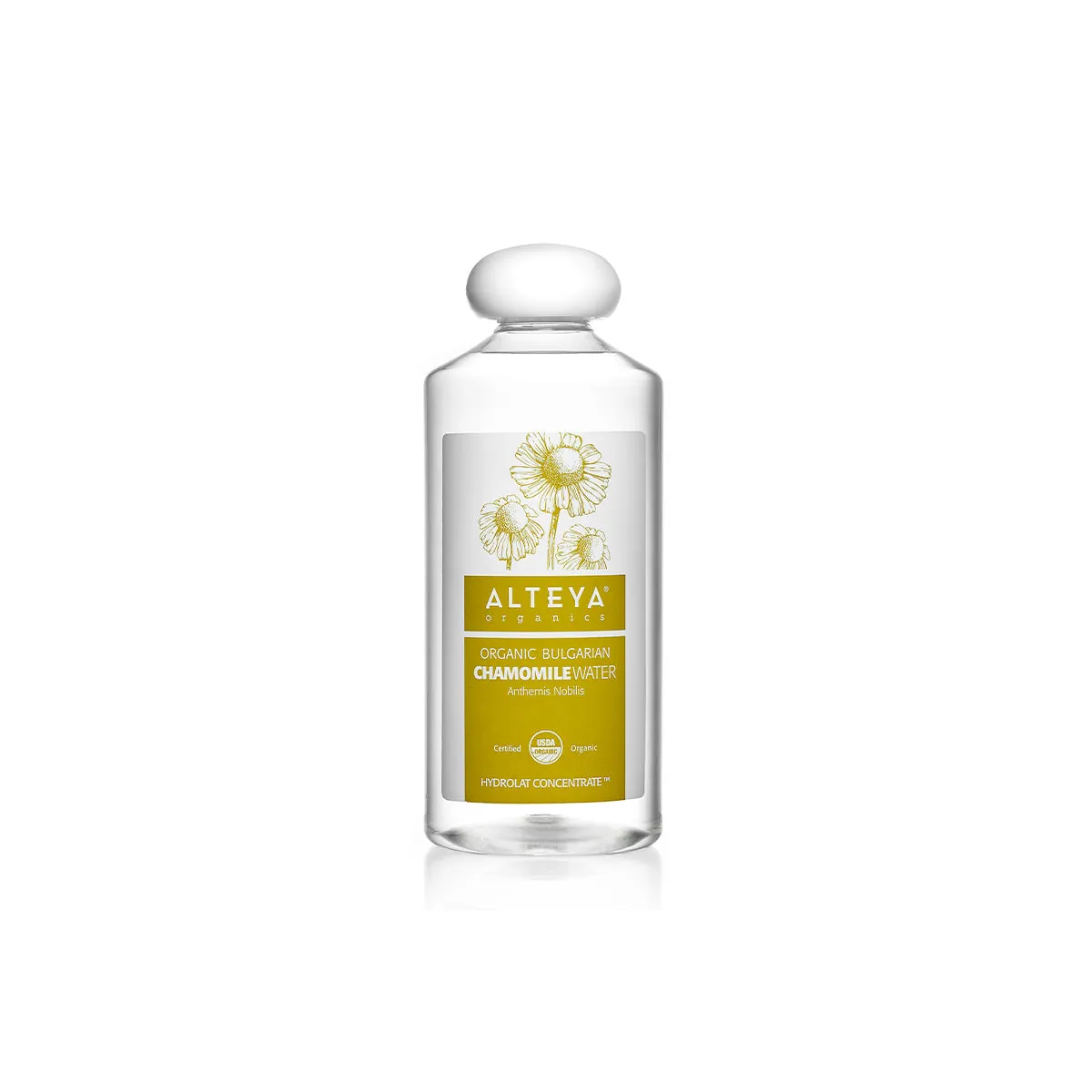 Organic Bulgarian Chamomile Roman Water 500ml PET Dropper Bottle