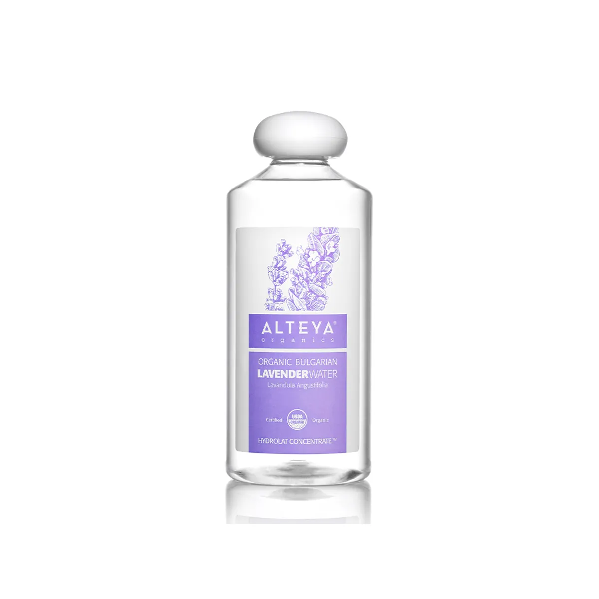 Organic Bulgarian Lavender Water 500ml PET Dropper Bottle