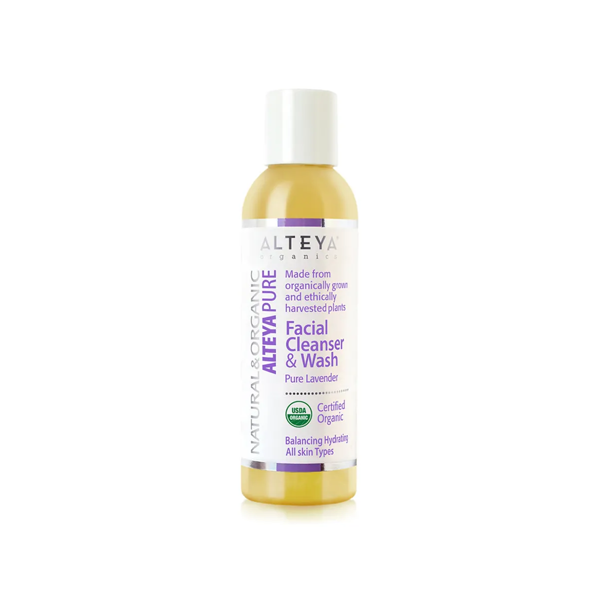 Organic Facial Cleanser & Wash Pure Lavender