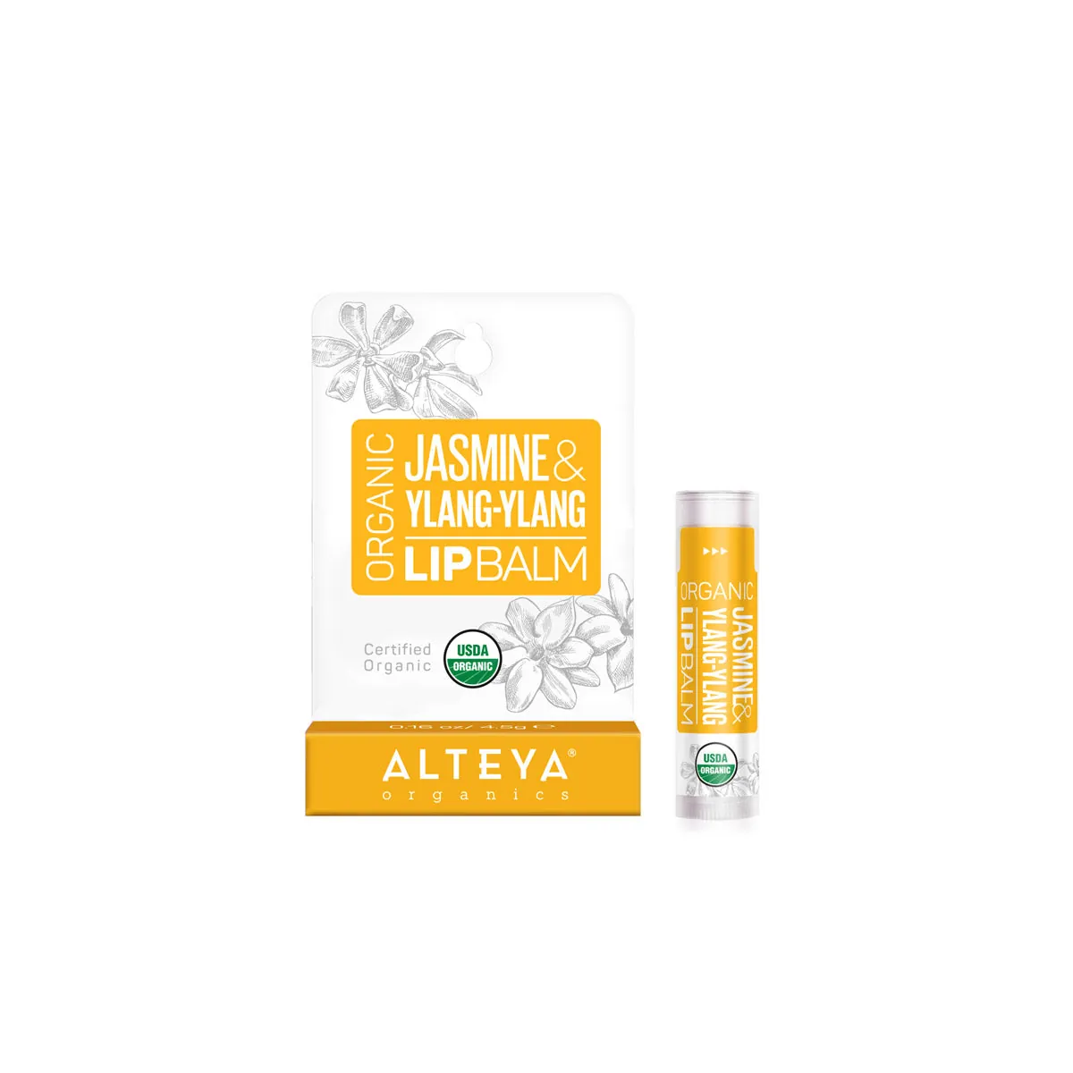 Organic Lip Balm Jasmine & Ylang-Ylang