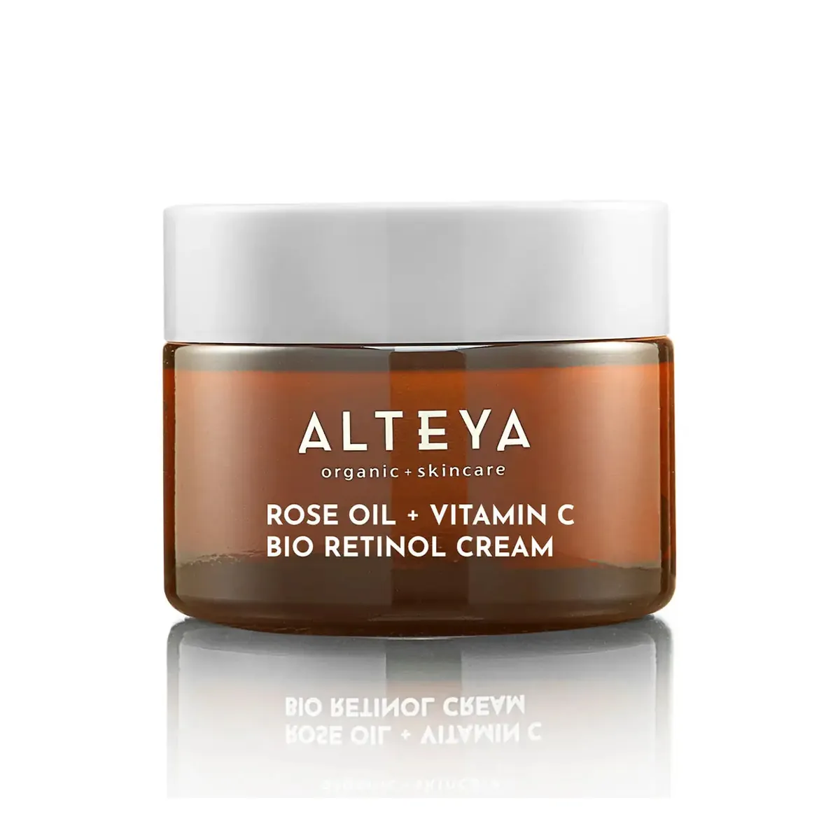 Organic Luminous Rose - Rose Oil & Vitamin C Bio Retinol Face Cream