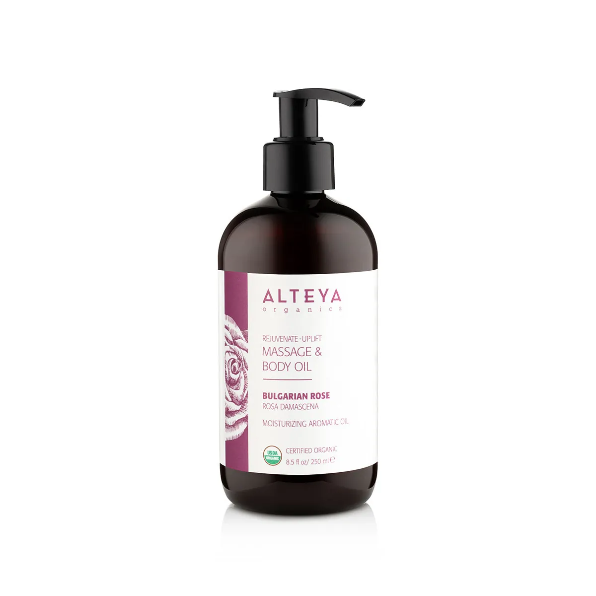 Organic Massage & Body Oil Bulgarian Rose