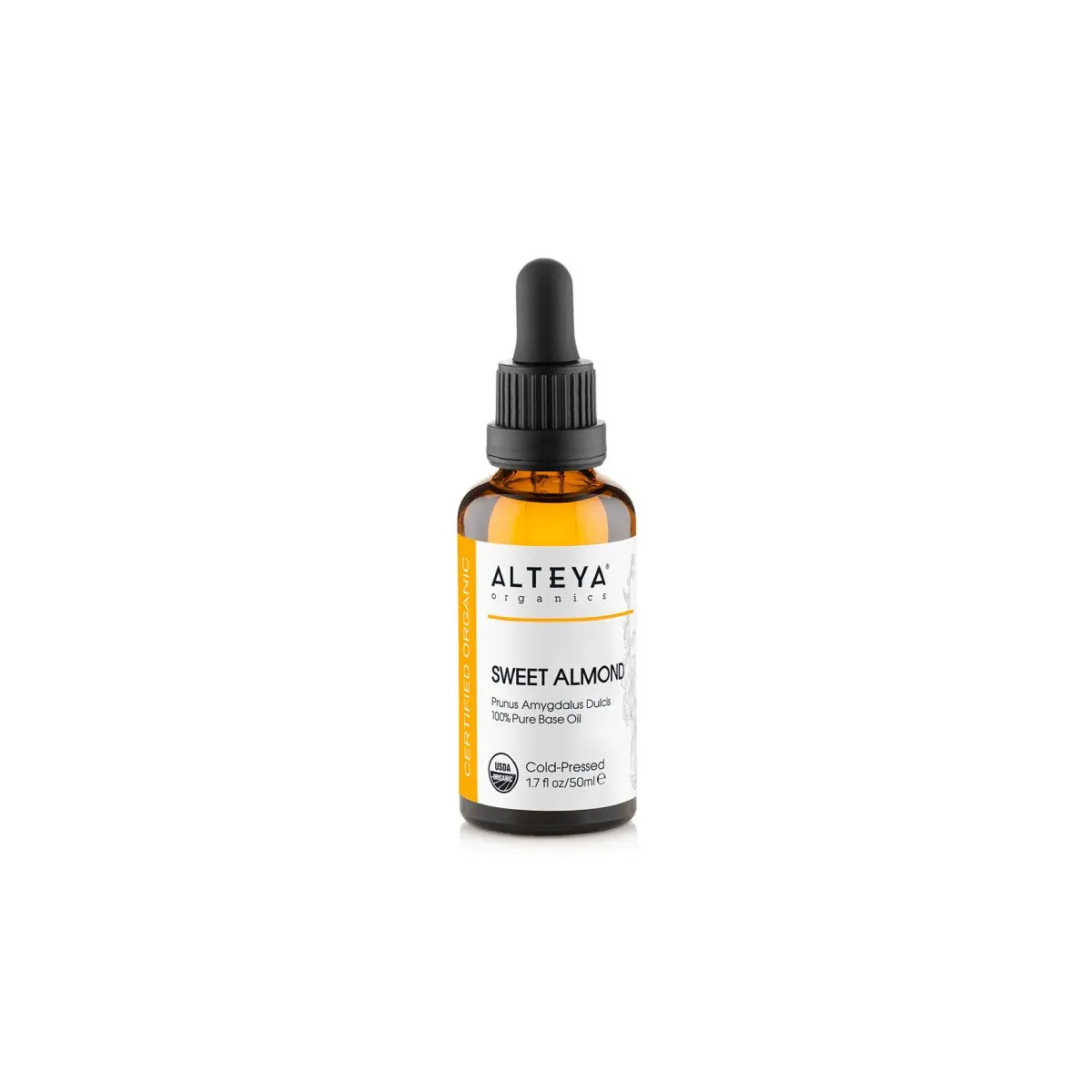 Sweet Almond (Prunus Amygdalus Dulcis) 100% Oganic Carrier Oil - Cold Pressed