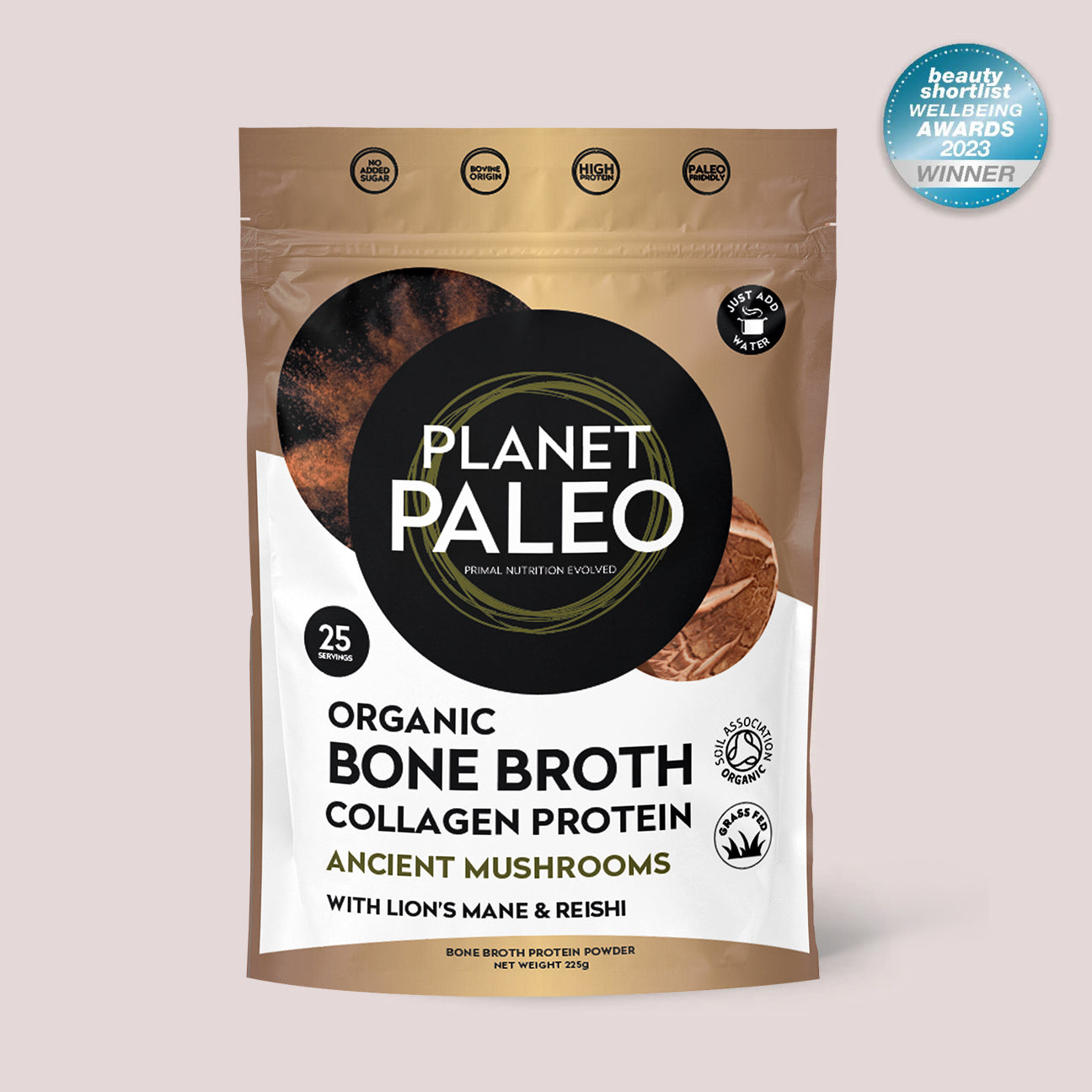 Organic Bone Broth - Ancient Mushrooms