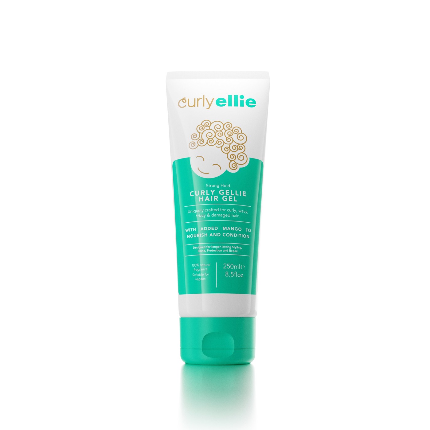 Curly Gellie Natural Hold Hair Gel