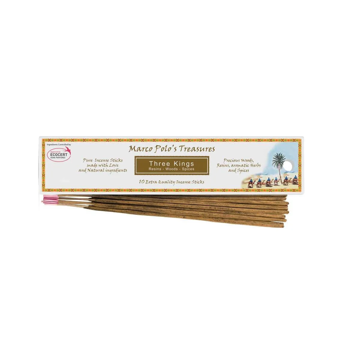 Three Kings (Sandal, Olibanum, Benzoin, Cinnamon, Halmadhi, Red Mirrha, Camphor, Black Storace)