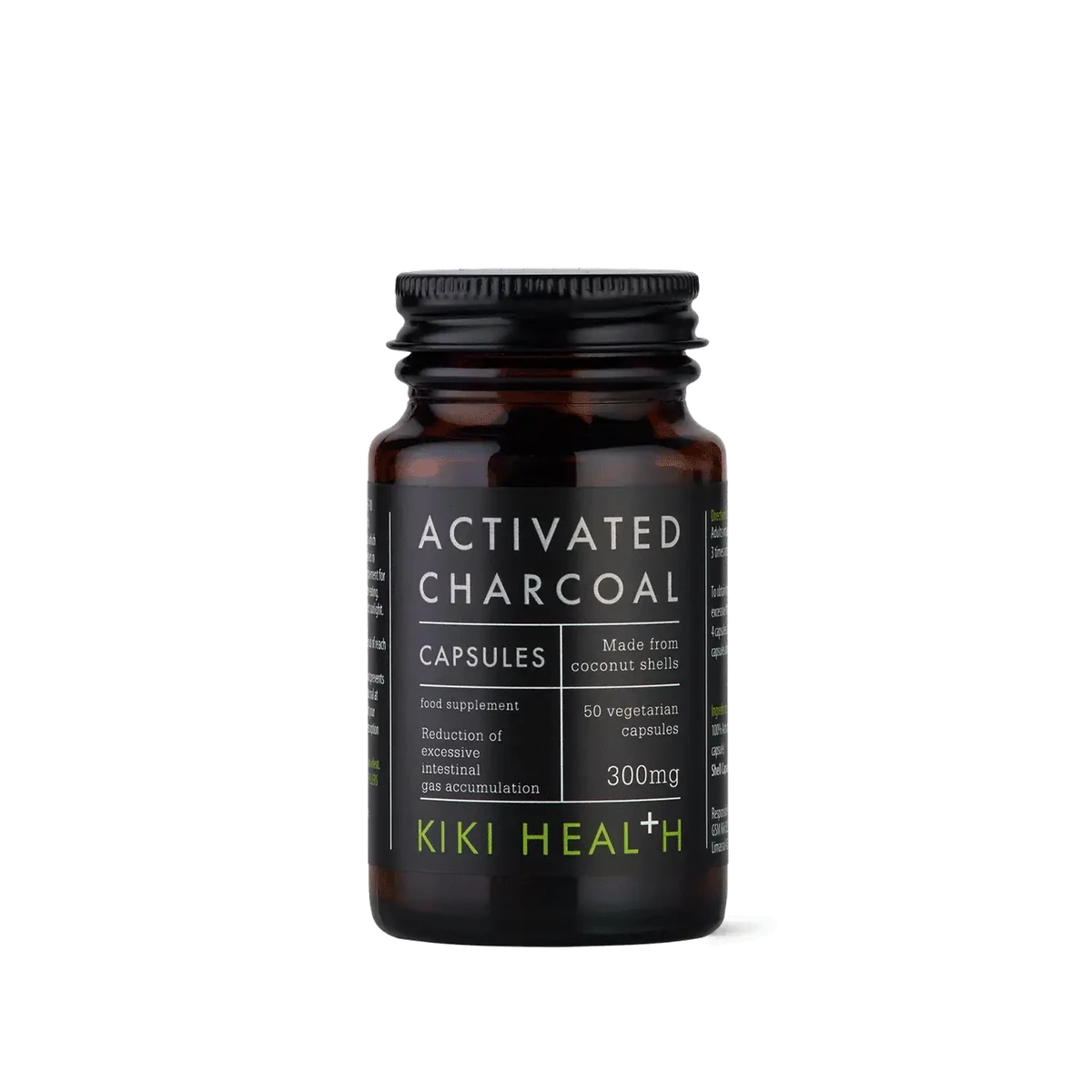 Activated Charcoal Capsules - 50 Vegicaps
