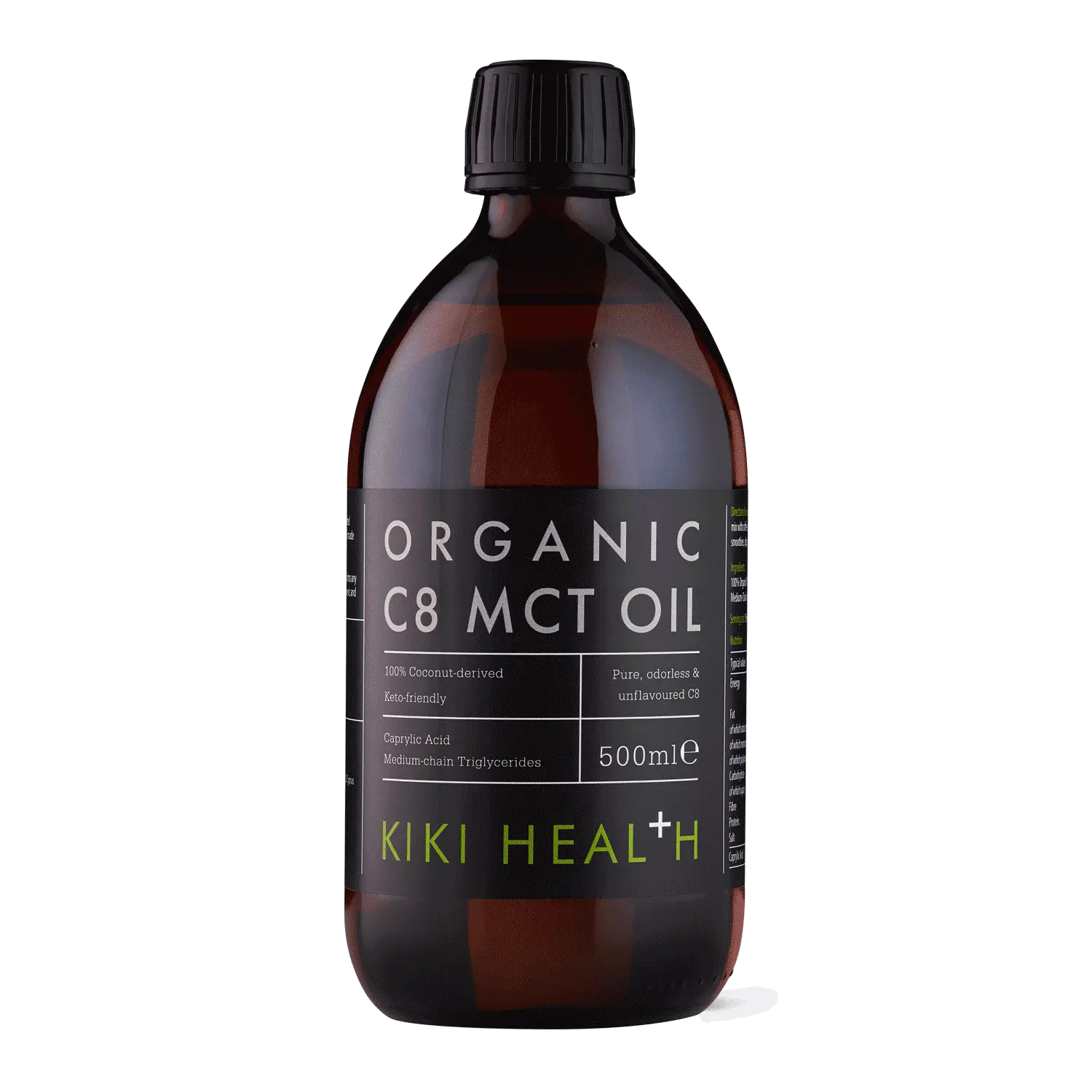 C8 MCT Oil, Organic - 500ml