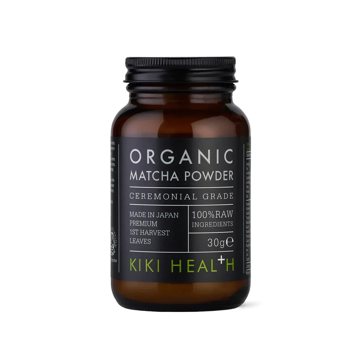 Matcha Powder, Organic, Ceremonial Grade - 30g