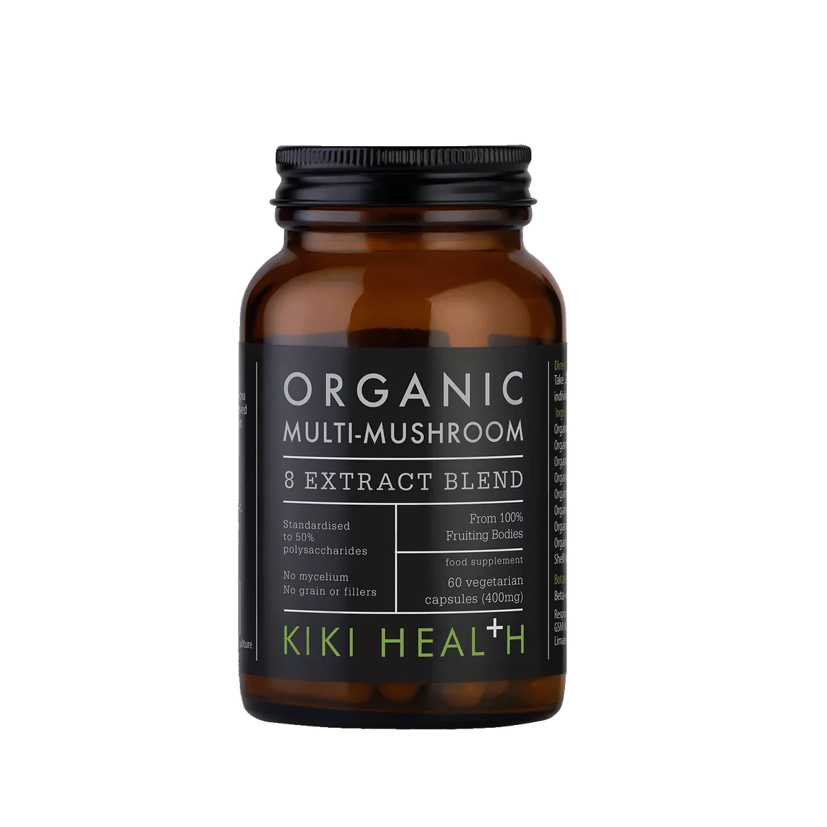 Multi-Mushroom Extract Blend, Organic - 60 Vegicaps