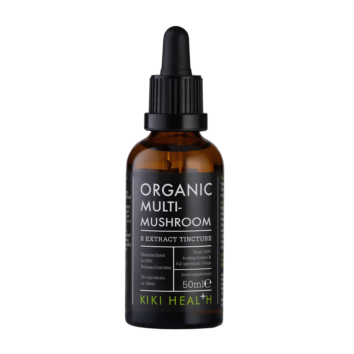 Multi-Mushroom Extract Blend Tincture, Organic - 50ml