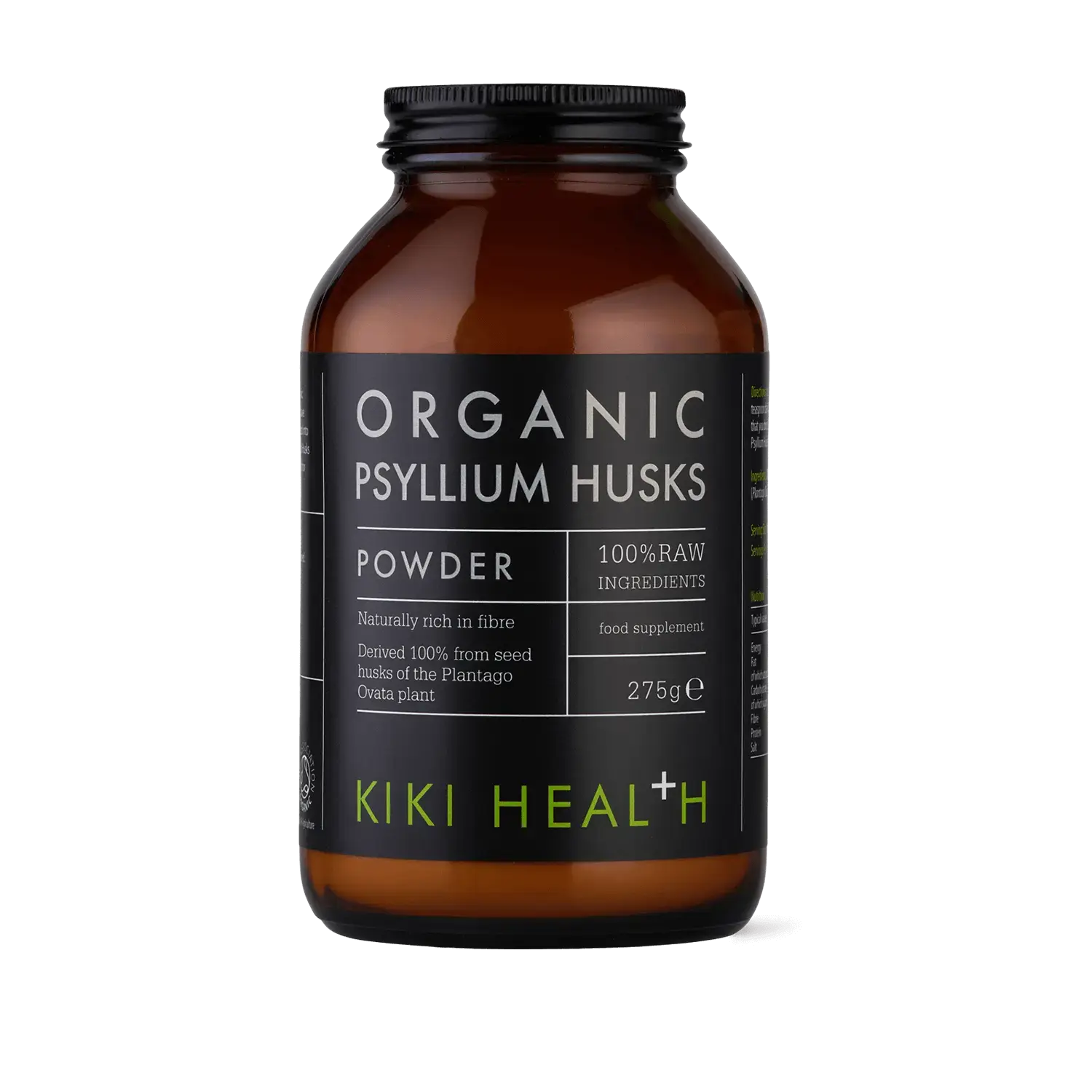 Psyllium Husks, Organic - 275g