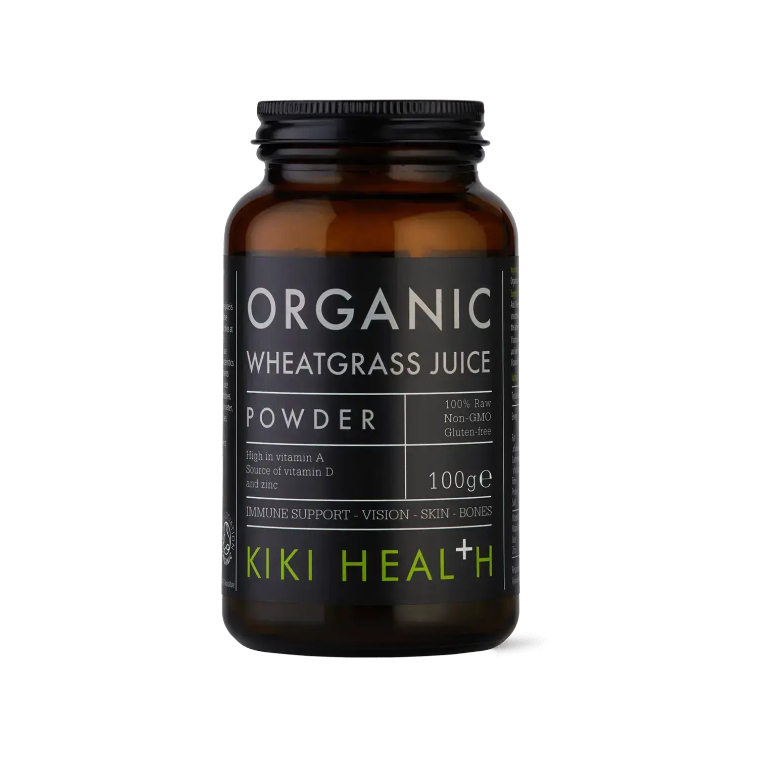 Wheatgrass Juice Powder, Organic - 100g