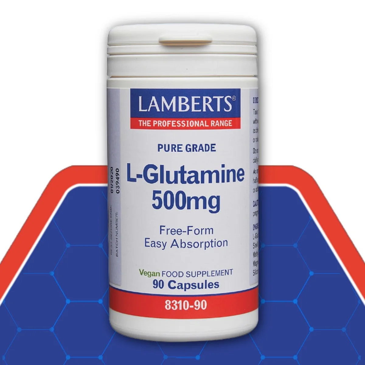 L-Glutamine 500mg