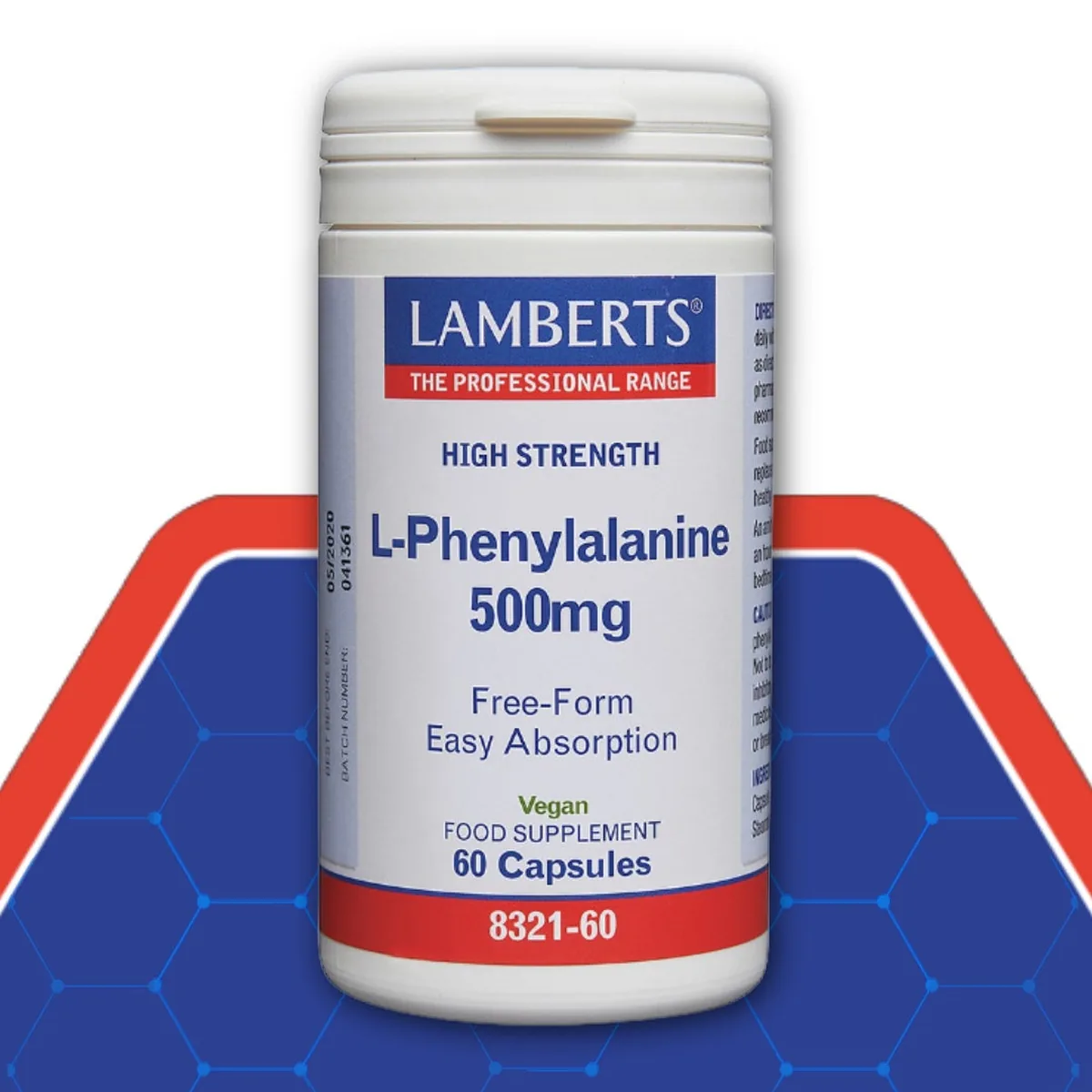 L-Phenylalanine 500mg