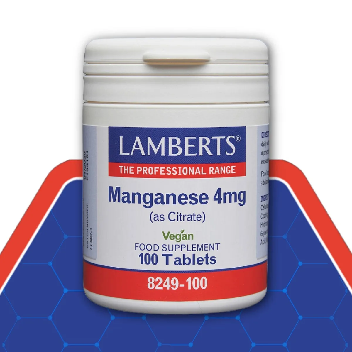 Manganese 4mg (as Citrate)