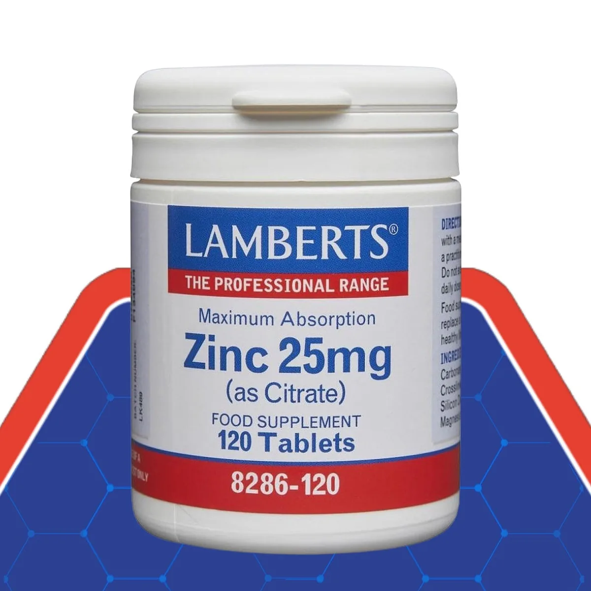 Zinc 25mg (as Citrate)