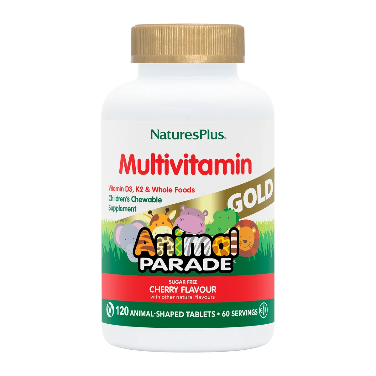 Animal Parade® GOLD Multivitamin Children's Chewables - Cherry