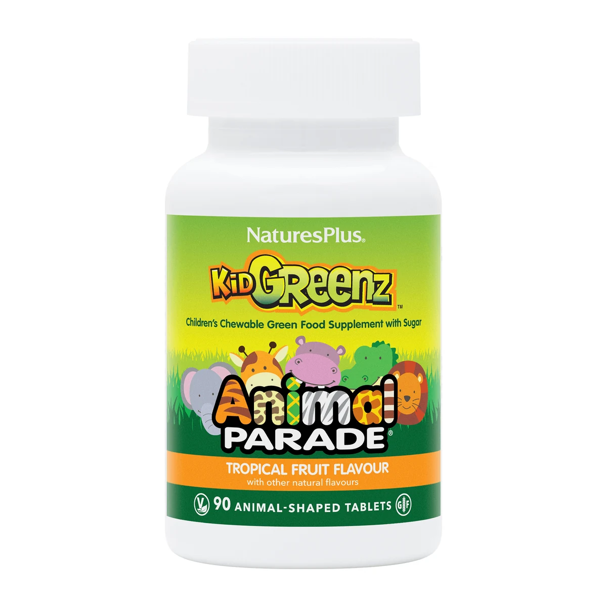 Animal Parade® KidGreenz® Children's Chewables