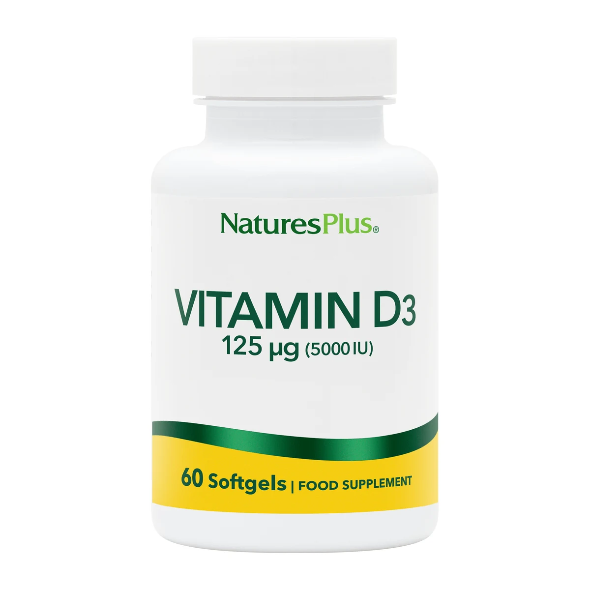 Vitamin D3 5000 IU Softgels