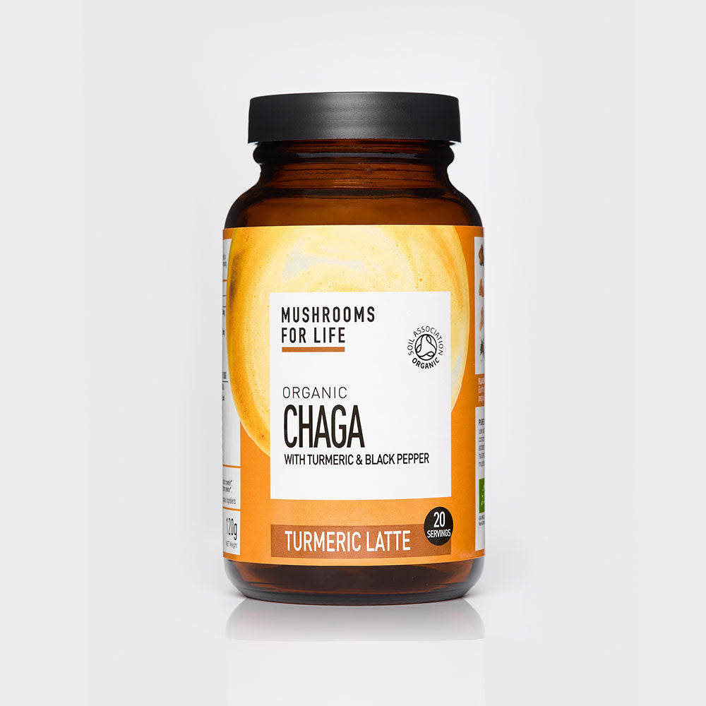 Organic Chaga Turmeric Latte