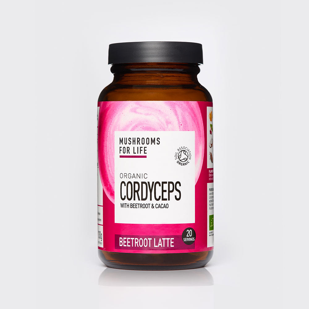 Organic Cordyceps Beetroot Latte