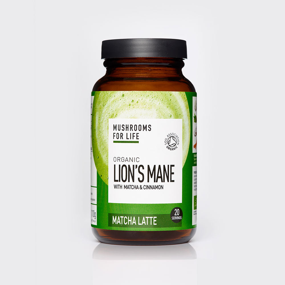 Organic Lions Mane Matcha Latte