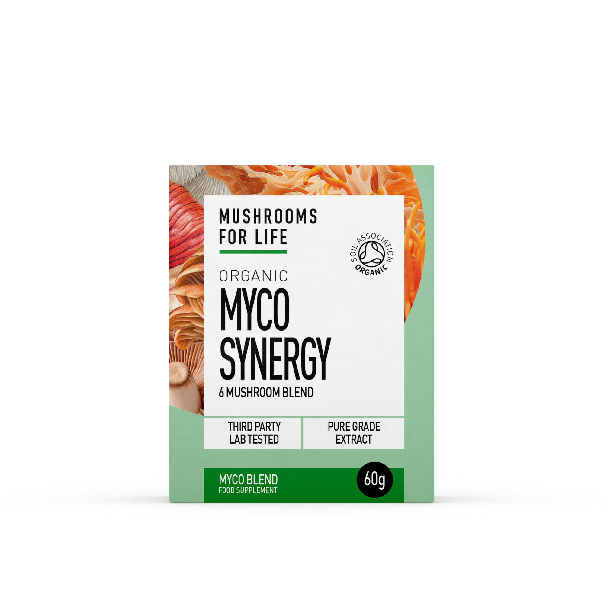 Organic Myco Synergy Extract Powder 60g
