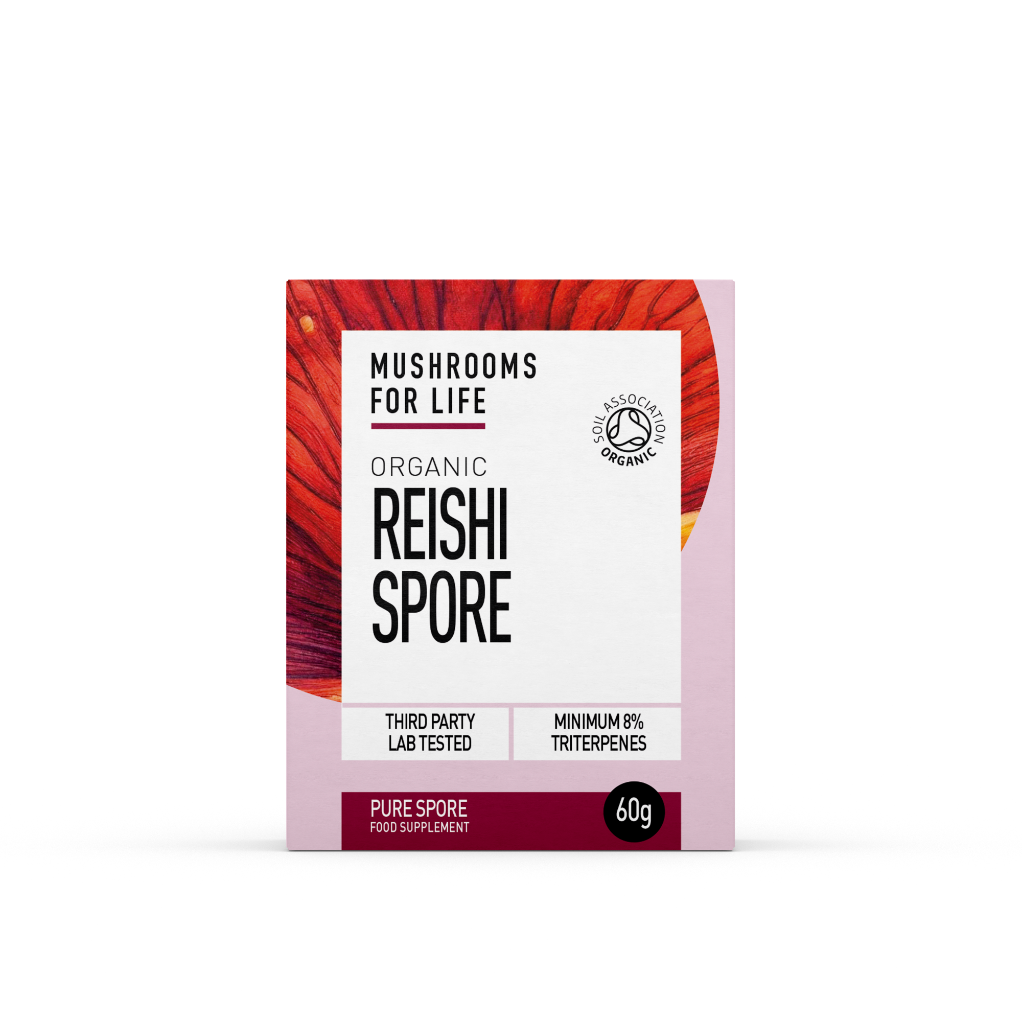 Organic Reishi Spore Extract Powder 60g