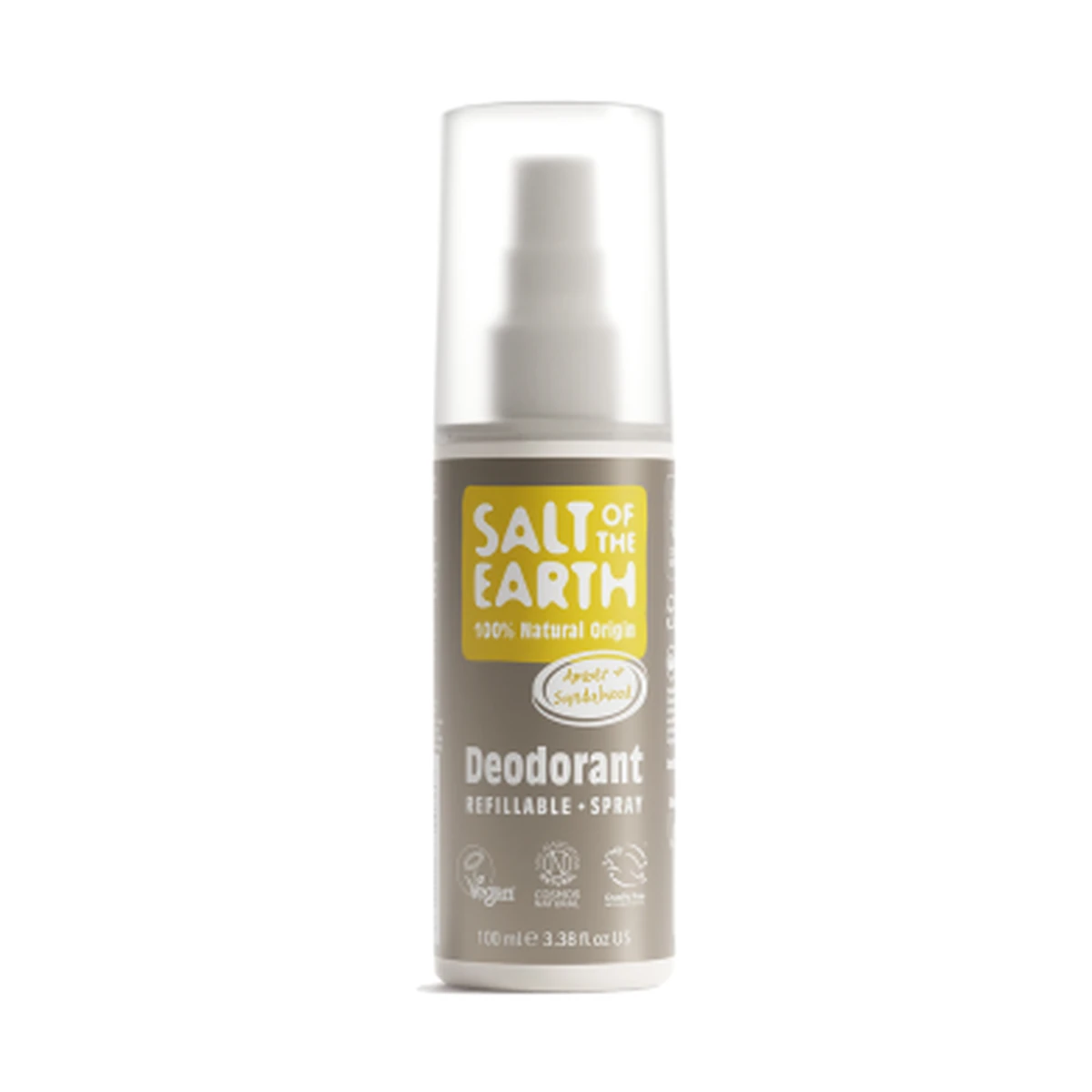 Amber & Sandalwood Deodorant Spray