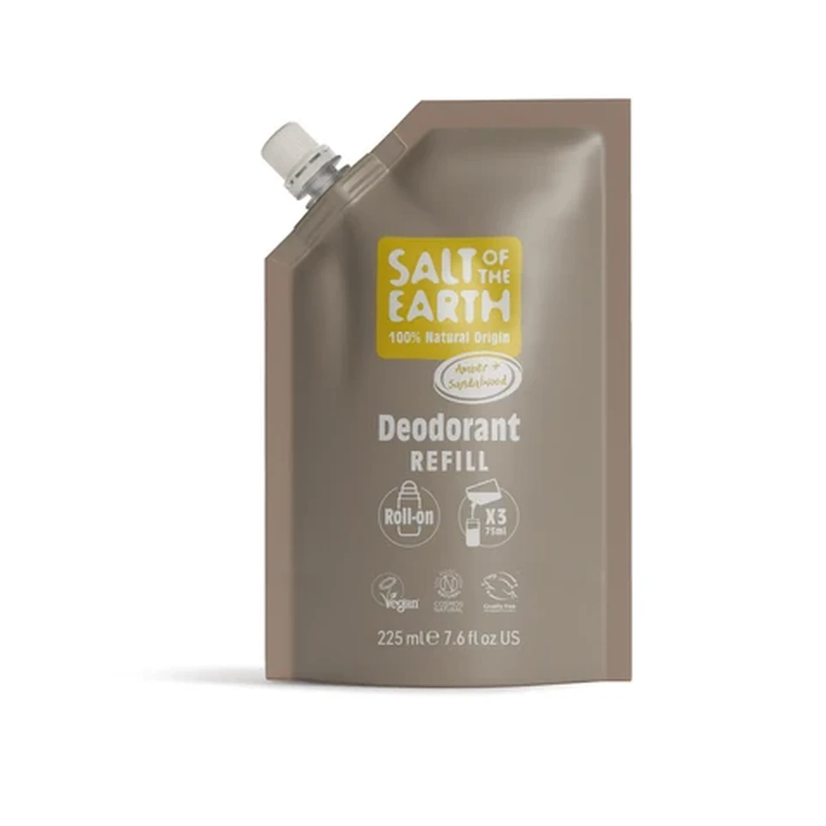 Amber & Sandalwood Roll-on Refill Pouch