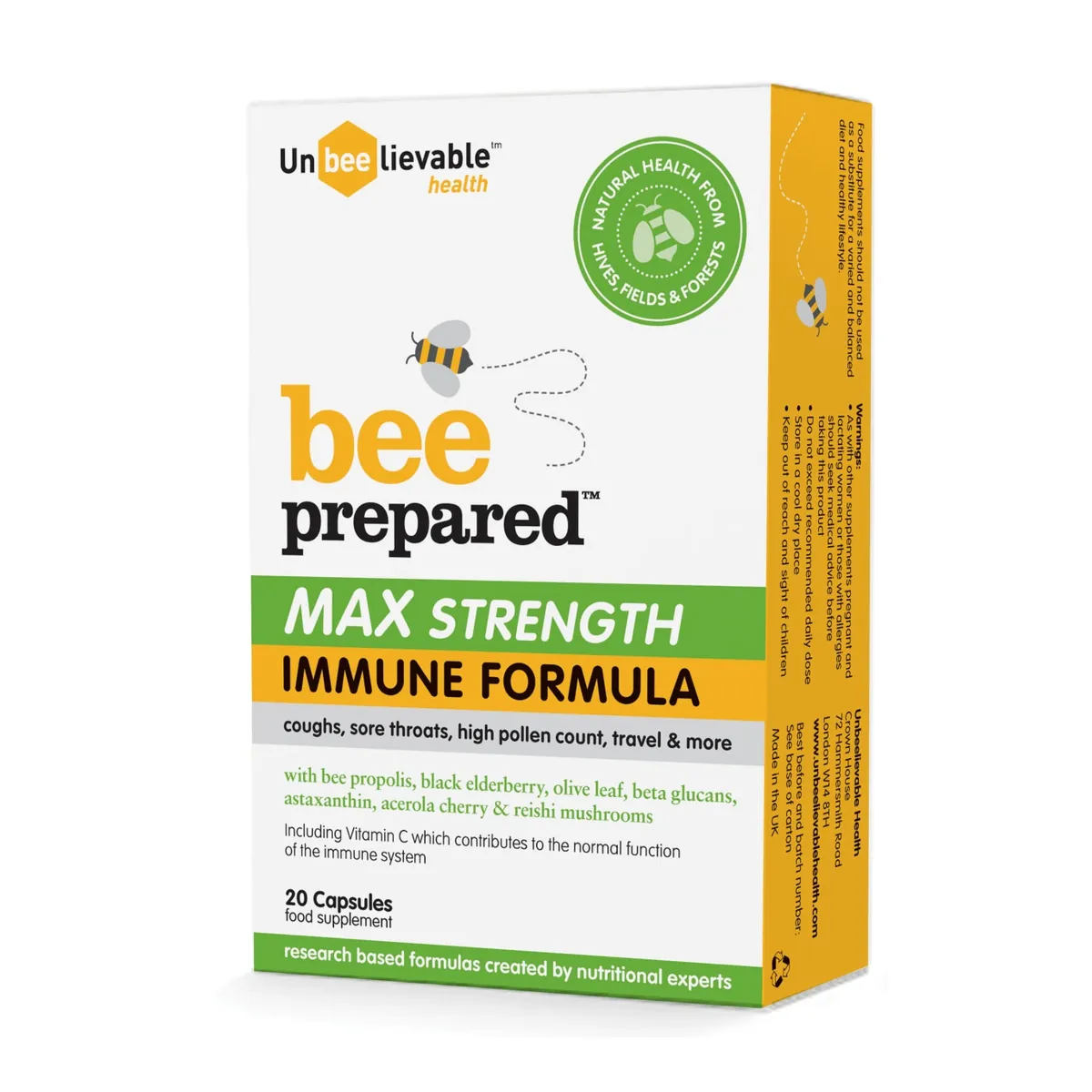 Bee Prepared Max Strength Immune Formula