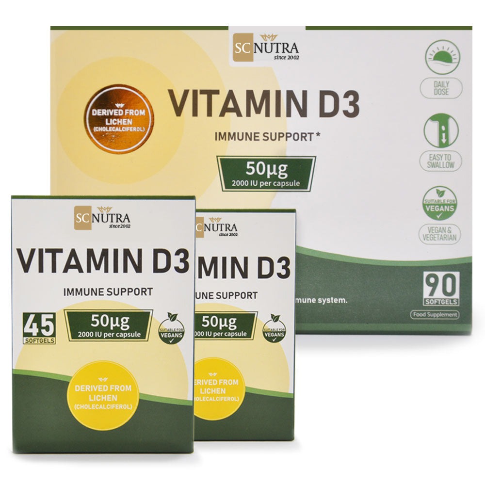 Vegan Vitamin D3 2000IU