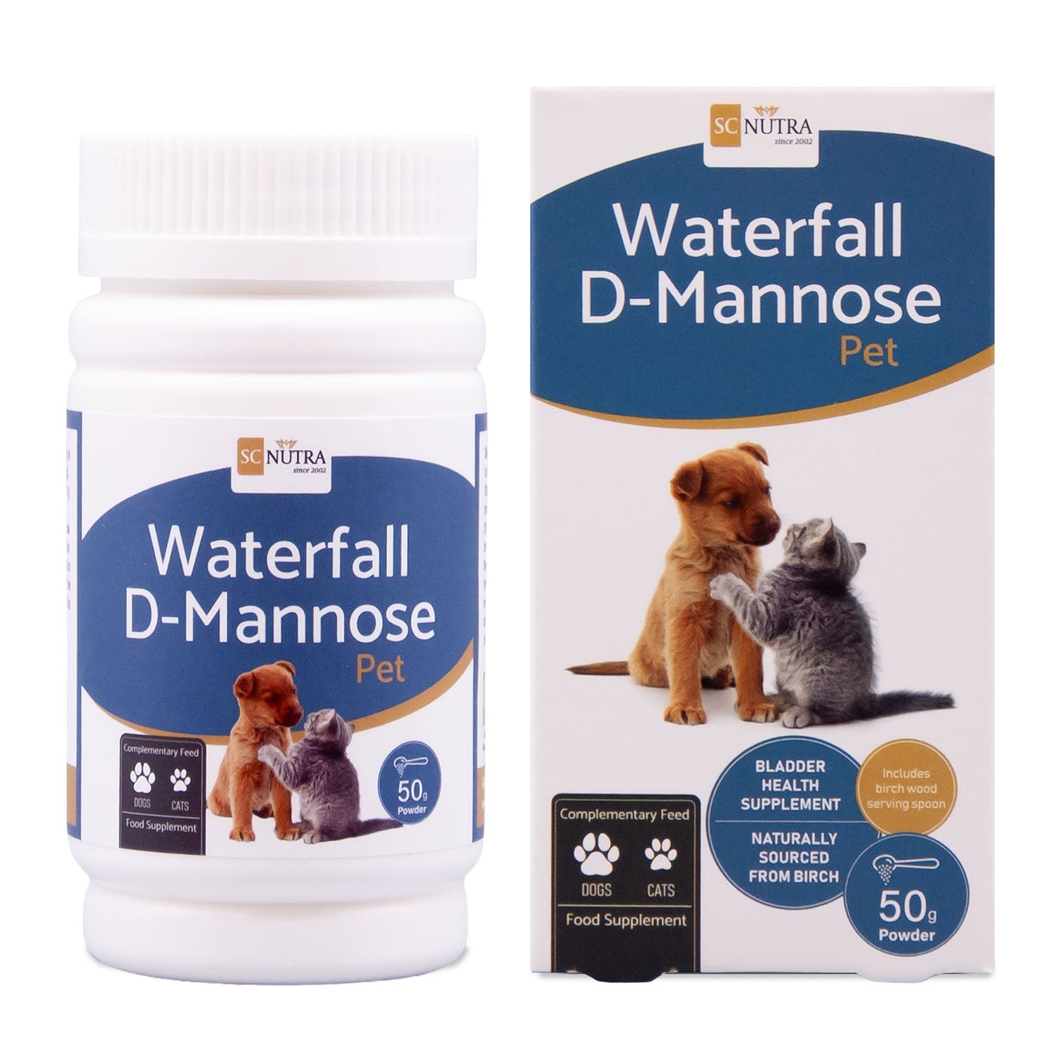 Waterfall D-Mannose for Dogs & Cats - Powder