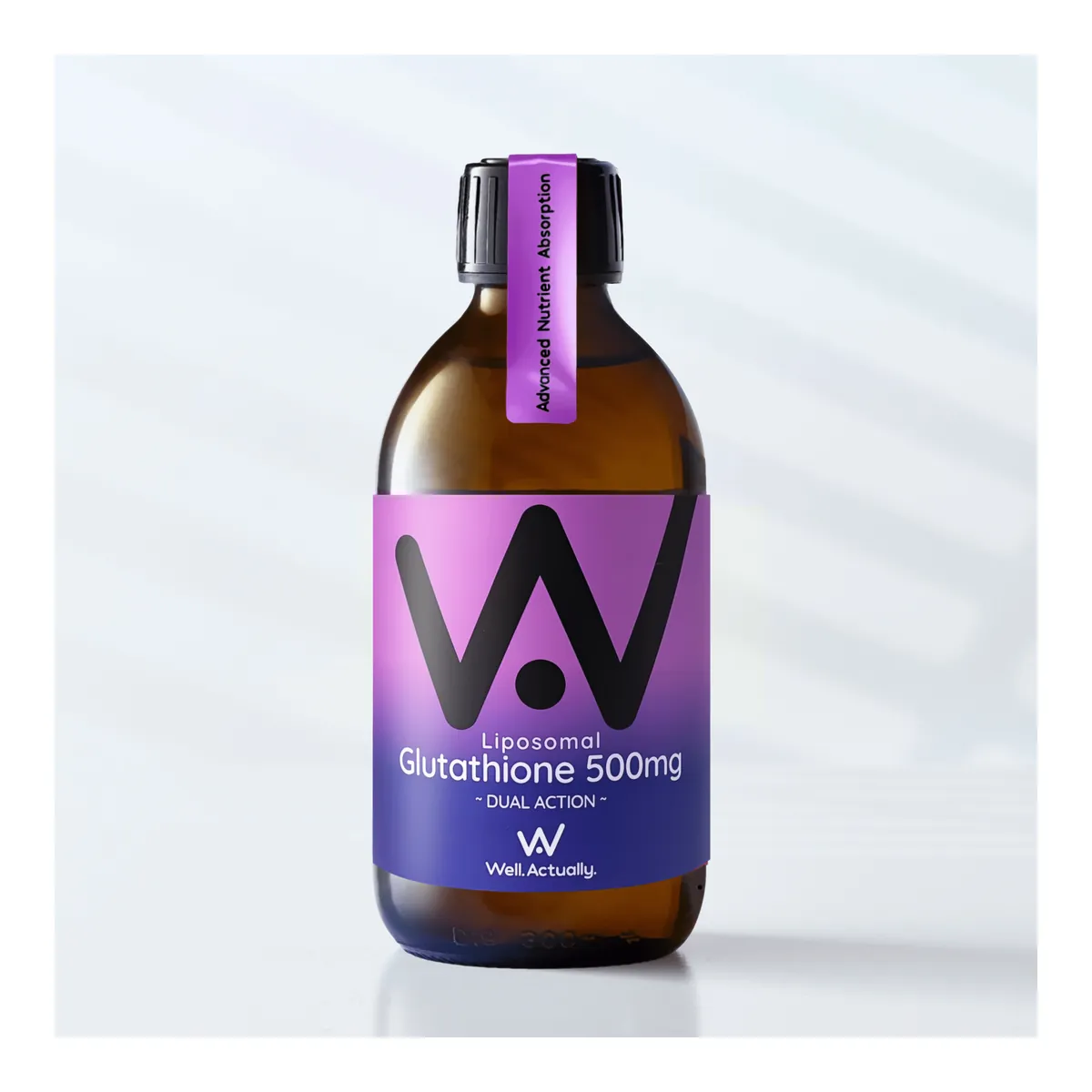 Liposomal Glutathione Dual Action - 500mg - Blueberry