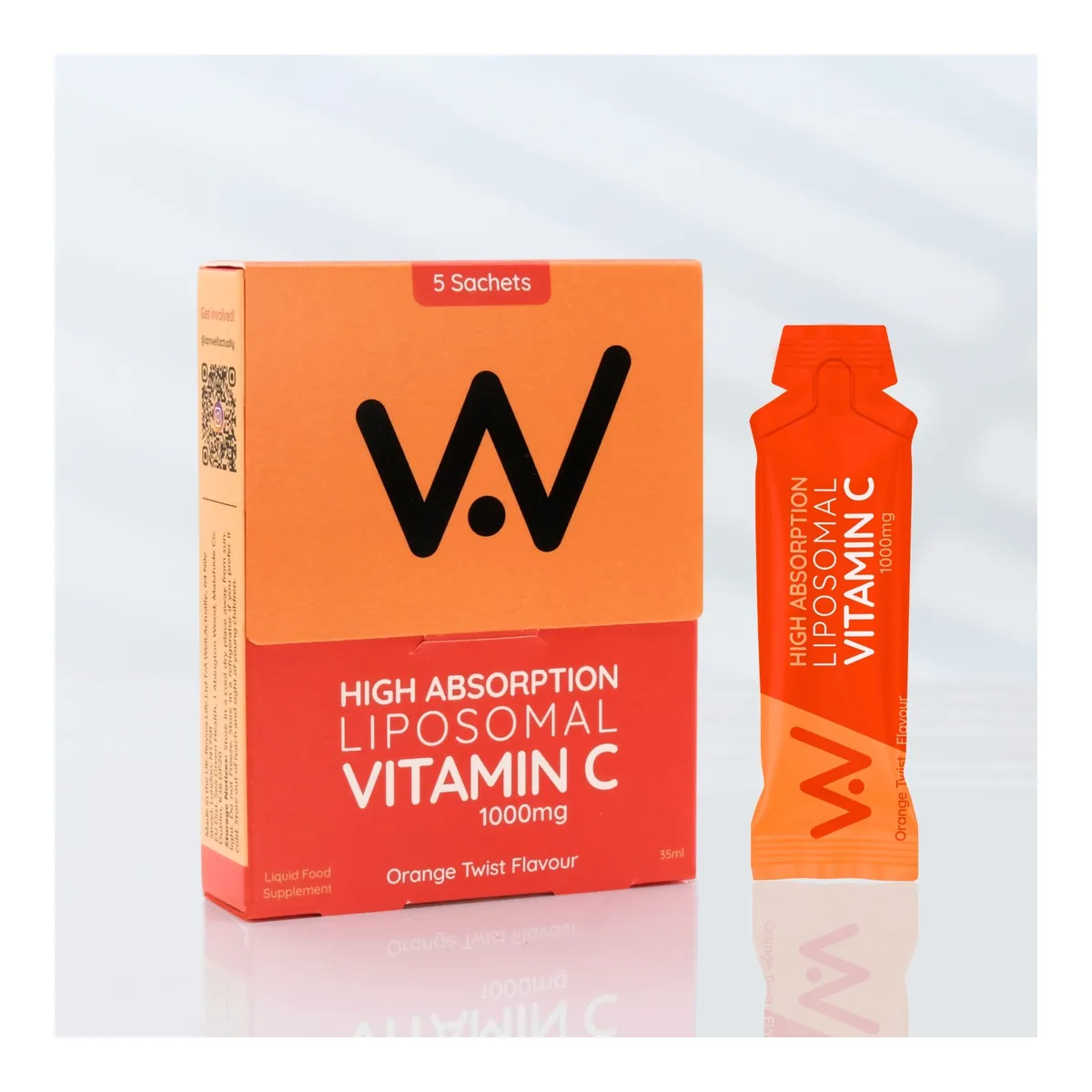 Liposomal Vitamin C - 1000mg - 7ml Sachet - 5 Pack